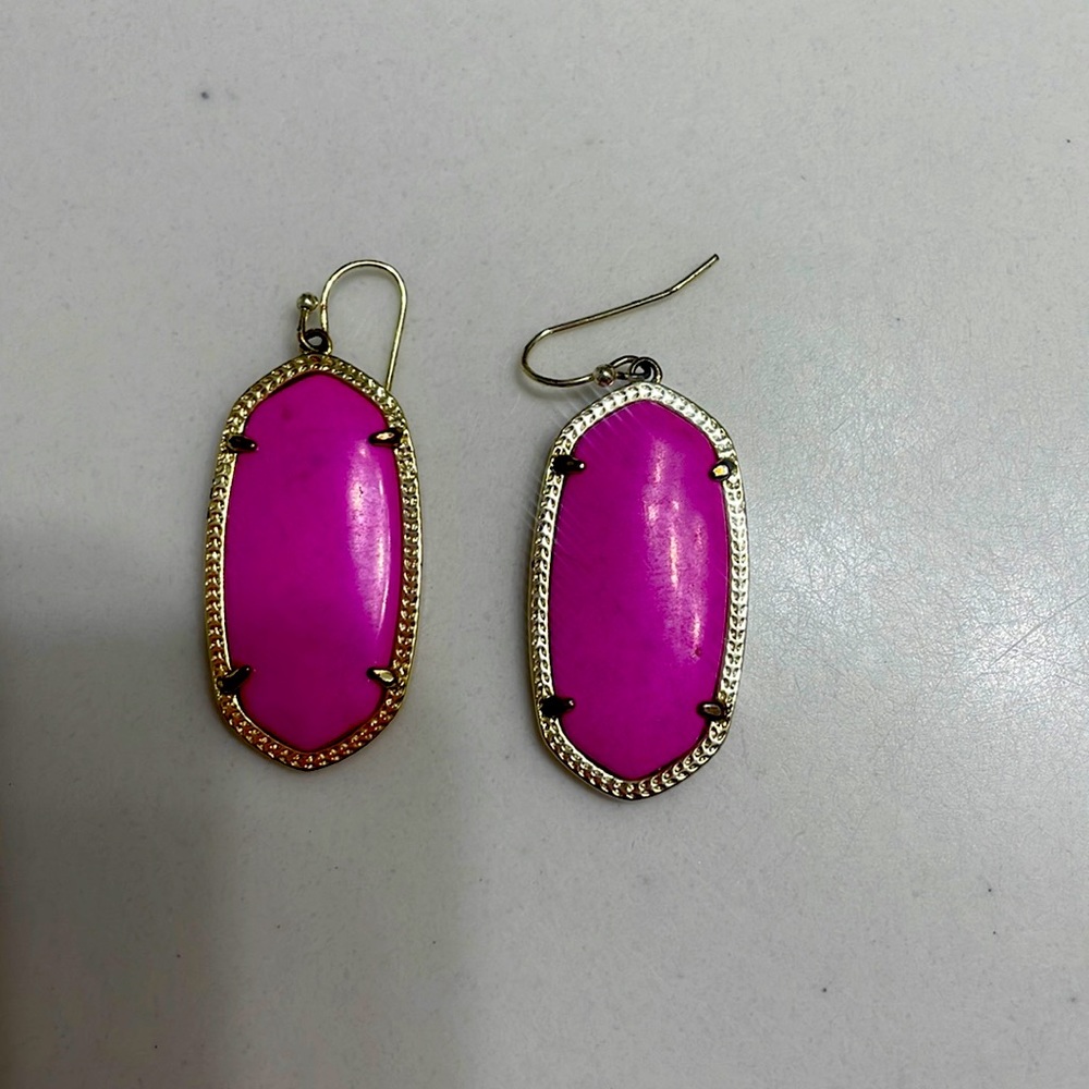 Kendra Scott Pink Ella Earrings
